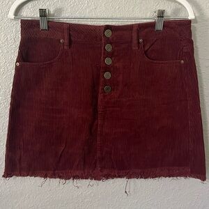 Corduroy Skirt